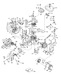 Page D Diagram and Parts List for 38080 0000001-0999999 - 1980 Toro Snow Blower