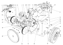Traction Assembly Diagram and Parts List for 38080 1000001-1999999 - 1981 Toro Snow Blower
