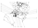 Engine Assembly Diagram and Parts List for 38080 1000001-1999999 - 1991 Toro Snow Blower