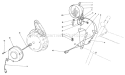 Light Kit Diagram and Parts List for 38080 1000001-1999999 - 1991 Toro Snow Blower