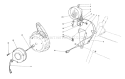 Light Kit Diagram and Parts List for 38080 7000001-7999999 - 1987 Toro Snow Blower