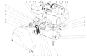 Engine Assembly Diagram and Parts List for 38080 8000001-8999999 - 1988 Toro Snow Blower