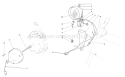Light Kit Diagram and Parts List for 38080 9000001-9999999 - 1989 Toro Snow Blower