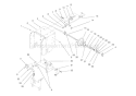 Upper Traction Assembly Diagram and Parts List for 38083 8900001-8999999 - 1998 Toro Snow Blower
