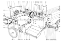 Traction Assembly Diagram and Parts List for 38095 0000001-0999999 - 1980 Toro Snow Blower