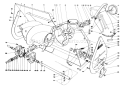 Auger Assembly Diagram and Parts List for 38095 0000001-0999999 - 1980 Toro Snow Blower