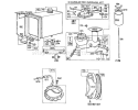Part Location Diagram of 391883 Tecumseh Body Assembly-Upper Carburetor