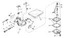 Page B Diagram and Parts List for 38100 0000001-0999999 - 1980 Toro Snow Blower
