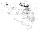 Engine Diagram and Parts List for 38120 0100000-0499999 - 1980 Toro Snow Blower