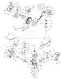 Page E Diagram and Parts List for 38120 0500000-0999999 - 1980 Toro Snow Blower