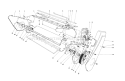 Lower Main Frame Diagram and Parts List for 38120 1000001-1000350 - 1981 Toro Snow Blower