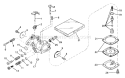Carburetor Diagram and Parts List for 38130 9000001-9999999 - 1979 Toro Snow Blower