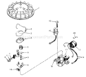 Magneto Diagram and Parts List for 38130 9000001-9999999 - 1979 Toro Snow Blower