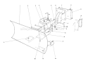 Part Location Diagram of 20-51 Toro 70 Mounting Plate
