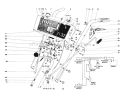 Handle Assembly Diagram and Parts List for 38090 2000001-2999999 - 1982 Toro Snow Blower