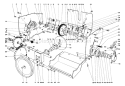 Traction Assembly Diagram and Parts List for 38090 2000001-2999999 - 1982 Toro Snow Blower