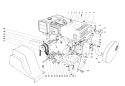 Part Location Diagram of 221-641 Toro Engine