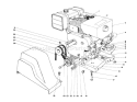 Page E Diagram and Parts List for 38090 2000001-2999999 - 1982 Toro Snow Blower