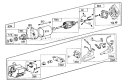 Page K Diagram and Parts List for 38150 3000001-3999999 - 1983 Toro Snow Blower