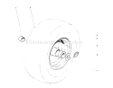 Page M Diagram and Parts List for 38150 3000001-3999999 - 1983 Toro Snow Blower