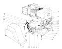 Page D Diagram and Parts List for 38150 3000001-3999999 - 1983 Toro Snow Blower
