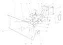 Page H Diagram and Parts List for 38150 3000001-3999999 - 1983 Toro Snow Blower