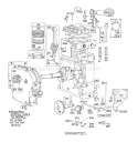 Page E Diagram and Parts List for 38150 4000001-4999999 - 1984 Toro Snow Blower