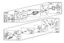 Page M Diagram and Parts List for 38150 6000001-6999999 - 1986 Toro Snow Blower