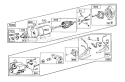 Page M Diagram and Parts List for 38150 7000001-7999999 - 1987 Toro Snow Blower