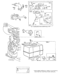 Part Location Diagram of 222463 Tecumseh Bracket-Fuel Tank