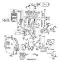 Part Location Diagram of 211812 Tecumseh Short Block