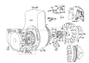 Page F Diagram and Parts List for 38155 0000001-0999999 - 1980 Toro Snow Blower