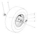 Page K Diagram and Parts List for 38155 5000001-5999999 - 1985 Toro Snow Blower