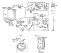 Page J Diagram and Parts List for 38160 0000001-0999999 - 1980 Toro Snow Blower