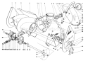 Auger Assembly Diagram and Parts List for 38160 1000001-1999999 - 1981 Toro Snow Blower