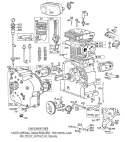 Page E Diagram and Parts List for 38160 1000001-1999999 - 1981 Toro Snow Blower