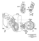 Page F Diagram and Parts List for 38160 1000001-1999999 - 1981 Toro Snow Blower