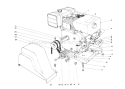 Page H Diagram and Parts List for 38160 1000001-1999999 - 1981 Toro Snow Blower