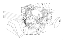 Engine Diagram and Parts List for 38160 2000001-2999999 - 1982 Toro Snow Blower