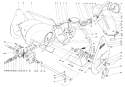 Auger Assembly Diagram and Parts List for 38160 6000001-6999999 - 1986 Toro Snow Blower