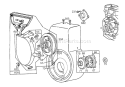 Page G Diagram and Parts List for 38160 6000001-6999999 - 1986 Toro Snow Blower