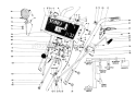 Handle Assembly Diagram and Parts List for 38160 7000001-7999999 - 1987 Toro Snow Blower