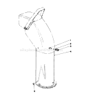 Chute Extension Kit Diagram and Parts List for 38160 9000001-9999999 - 1979 Toro Snow Blower