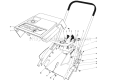 Shroud & Handle Assembly Diagram and Parts List for 38162 4000001-4999999 - 1984 Toro Snow Blower