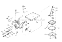 Carburetor Diagram and Parts List for 38162 5000001-5999999 - 1985 Toro Snow Blower