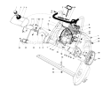 Engine Diagram and Parts List for 38162 7000001-7999999 - 1987 Toro Snow Blower