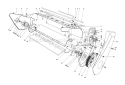 Lower Main Frame Assembly Diagram and Parts List for 38162 7000001-7999999 - 1987 Toro Snow Blower