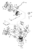 Page C Diagram and Parts List for 38165C 6000001-6999999 - 1986 Toro Snow Blower