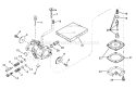 Carburetor Diagram and Parts List for 38165 5000001-5010000 - 1985 Toro Snow Blower