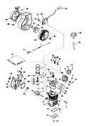 Page C Diagram and Parts List for 38165 5000001-5010000 - 1985 Toro Snow Blower